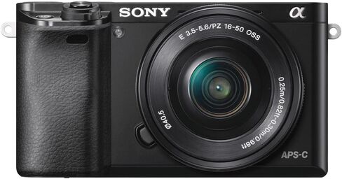 Sony Alpha a6000 Mirrorless Digital Camera with 16-50mm Power Zoom Lens (Renewed) in Saudi Arabia