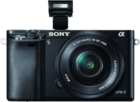 Sony Alpha a6000 Mirrorless Digital Camera with 16-50mm Power Zoom Lens (Renewed) in Saudi Arabia