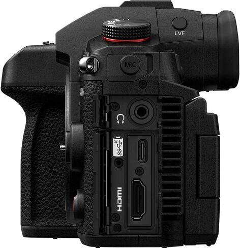 كاميرا باناسونيك لوميكس GH6 بدون مرآة (DC-GH6BODY) + شاشة 4K + Rode VideoMic + بطاقة SD قوية سعة 64 جيجابايت من سوني + قارئ بطاقات + ضوء LED + برنامج Corel للصور + حافظة + حامل ثلاثي القوائم مرن + حزام يد + المزيد in Saudi Arabia