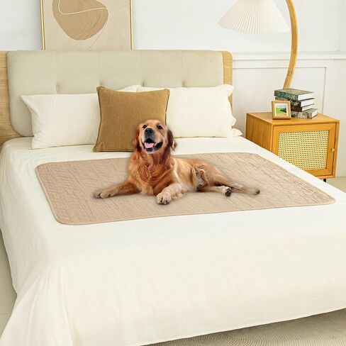 Ameritex 100% Waterproof Dog Bed Blankets Double Sided Dog Couch Cover Knurling Pattern pet Bed Cover Reversible Furniture Couch Sofa Car for Puppy Kids in Kuwait