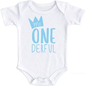 Olive Loves Apple Mr One-Derful Baby Boys زي عيد الميلاد الأول لعيد الميلاد الأول للأولاد عيد الميلاد الأول Mr.Onederful in Kuwait