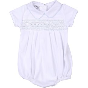 ماجنوليا بيبي بوي تايلور وتايلر بلو سموكد بياقة S/S Bubble in Kuwait