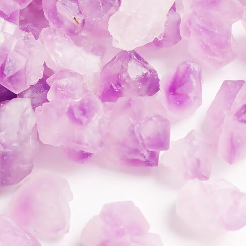 اكس هوت بوب كورن حجر الجمشت الكريستالي 500 غرام من حجر الجمشت الخام (0.4-0.6 انش) in Kuwait