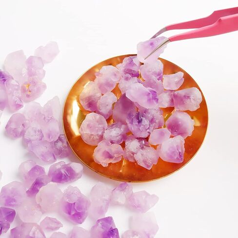 اكس هوت بوب كورن حجر الجمشت الكريستالي 500 غرام من حجر الجمشت الخام (0.4-0.6 انش) in Kuwait