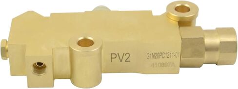 Huntike PV2 صمام نحاسي متناسب، قرص/أسطوانة قرص أمامي، فرامل خلفية متوافقة مع GM Street Rod Classic Car & Truck - الجزء # PV2 172-1353 PV71 مجموعة صمامات التناسب in Kuwait