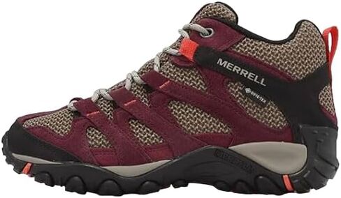 Merrell J036840 Womens Hiking Shoes Alverstone Mid GTX Cabernet US Size 8.5 in Saudi Arabia