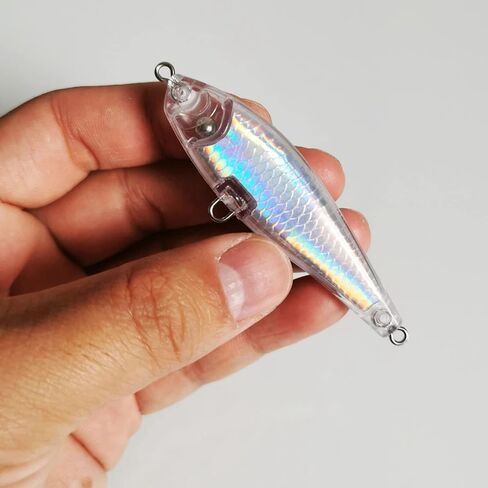 Aneew السائبة 20 قطعة من الفراغات غير المطلية طُعم صيد سمك السلمون المرقط in Kuwait