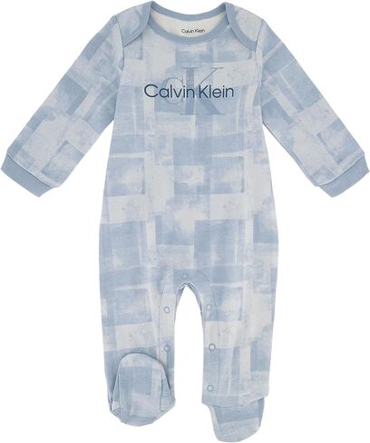Calvin Klein Baby Boys Footed Coverall in Saudi Arabia