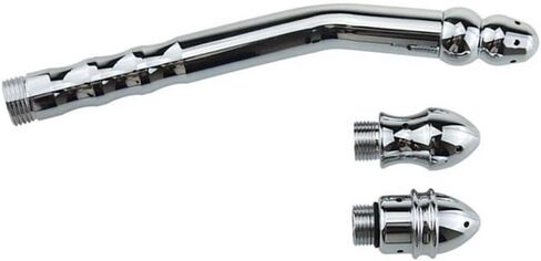 GRSPEHS نمط جديد محمول 3 رؤوس ألومنيوم حقنة شرجية دش نظام الدوش القولوني الأنظف in Kuwait