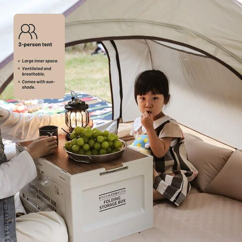 Camping Tent,Lightweight Instant Tent for 2 Person, Waterproof,Windproof,UV Protection Tent, Portable Tent for Outdoor Hunting, Hiking, in Saudi Arabia