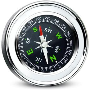 Vintage Metal Stainless Steel Compass High Precision and Portable Compass for Travel Outdoor Camping Hiking Boating in Kuwait