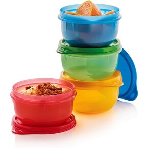 Tupperware Brand Ideal Lit’l Food Storage Bowls for Toddlers & Kids - Airtight, Leak-Proof, Dishwasher Safe & BPA Free - Includes Lids in Saudi Arabia