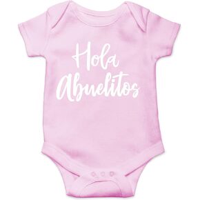 Hola Abuelitos - أفضل الآباء يحصلون على ترقية إلى الأجداد، بدلة أطفال لطيفة من قطعة واحدة in Saudi Arabia