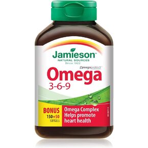 Jamieson Nature's Finest Omega 3-6-9, 200 capsules in Kuwait