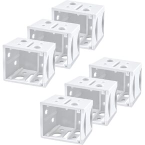 6 حزم 1 بوصة الدعائم البلاستيكية للنافذة المكفوفين الدعائم العمودية الستائر الرأسية الستائر الرأسية العمودية الستائر الرأسية مجموعات التثبيت قوس استبدال دعامات الستائر in Kuwait