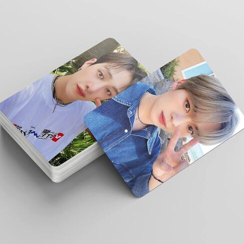 PYAJUU Stray Kids Photocard 55pcs KPOP Straykids TIME OUT ألبوم صور بطاقات Stray Kids LOMO بطاقات Stray Kids TIME OUT بطاقة بريدية هدية للمعجبين in Kuwait