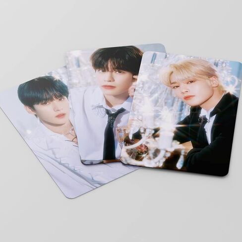 PYAJUU Stray Kids Photocard 55pcs KPOP Straykids TIME OUT ألبوم صور بطاقات Stray Kids LOMO بطاقات Stray Kids TIME OUT بطاقة بريدية هدية للمعجبين in Kuwait