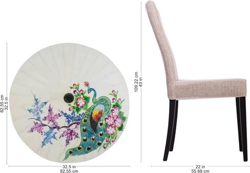 NOVICA Paper Parasol, 26" H x 32.5" Diam, Multicolor in Saudi Arabia