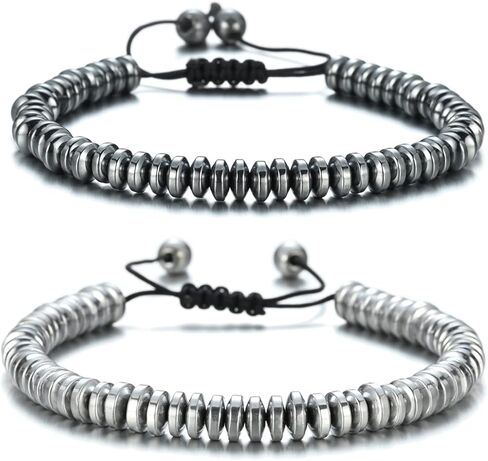 Softones No-magnetic Hematite Black Arrow Bracelets For Women Healing Loss Weight Effective Men Bracelet Therapy Arthritis Health Jewelry Braided Adjustable in Saudi Arabia