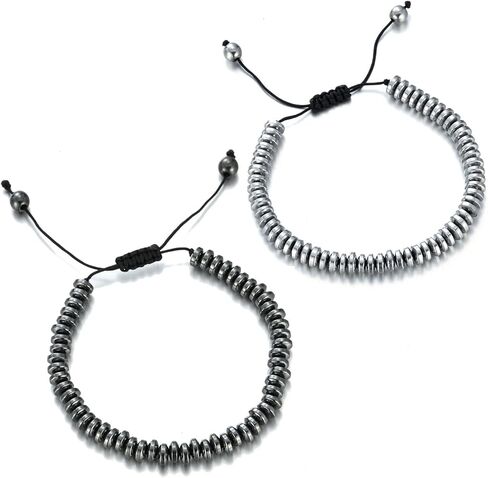 Softones No-magnetic Hematite Black Arrow Bracelets For Women Healing Loss Weight Effective Men Bracelet Therapy Arthritis Health Jewelry Braided Adjustable in Saudi Arabia