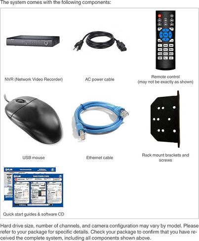 FLIR Digimerge DNR8640 4K HD Security NVR, 64 Ch, 16 PoE, 4 HDD Slot, Supports 720p/1080p/3MP/4MP/2K/5MP/8MP/4K Flir, Lorex, and Dahua IP Cameras, Dahua DMSS, Rack Mount, Black, NO HDD in Kuwait