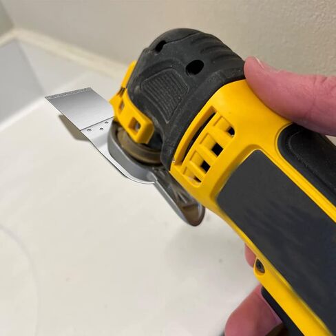 مجموعة شفرات أدوات متأرجحة مكونة من 4 قطع، إعداد عالمي لإزالة الجص والقطع المتدفق وتطبيقات الطحن، شفرات ماسية متوافقة مع كابل Dewalt Porter Black & Decker Bosch Craftsman Ridgid in Kuwait