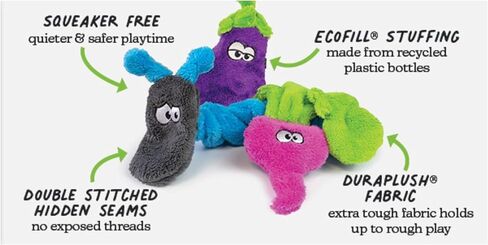 لعبة Cycle Dog Duraplush الكبيرة الناعمة: لعبة متينة وصديقة للبيئة للكلاب | مثالية للعب الجلب وشد الحبل | صنع فى أمريكا in Kuwait