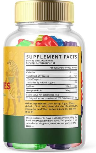 Khonsu Hemp Gummies - Khonsu Gummies with Hemp Extract - Khonsu Gummy Multivitamin Advanced Formula Supplement (1 Pack) in Kuwait