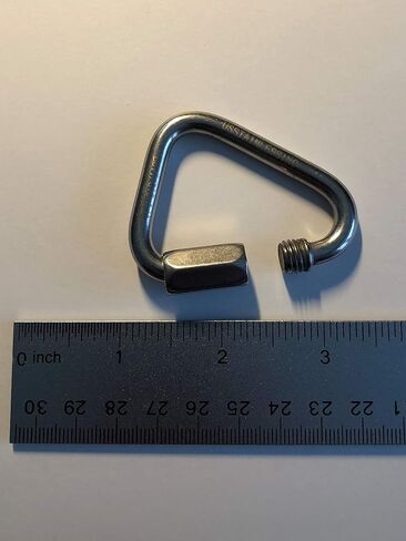 US STAINLESS 10 Pieces Stainless Steel 316 Delta Quick Link 1/4" (6mm) Marine Grade Triangle in Saudi Arabia