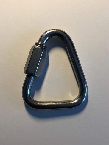 US STAINLESS 10 Pieces Stainless Steel 316 Delta Quick Link 1/4" (6mm) Marine Grade Triangle in Saudi Arabia