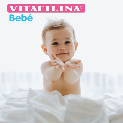 Vitacilina Bebe, Diaper Rash Ointment, Skin Protectant with Vitamins and Wetting oils, Protects Baby's Skin, 2-Pack of 1.76 Oz, 2 Boxes in Saudi Arabia
