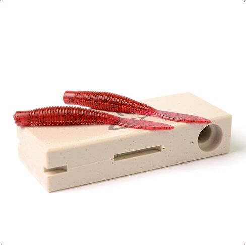 best_nj Soft Plastiс Mold Lure Making Injection Molds Ned Bomb Worm 3.25'' in Saudi Arabia