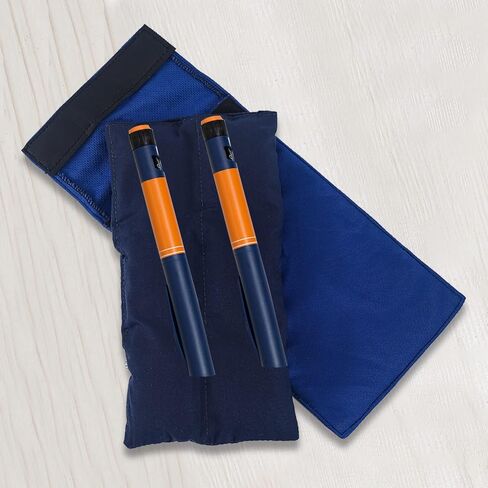 محفظة تبريد الأنسولين، حقيبة سفر مبردة للأنسولين، مبرد دواء للسفر، حقيبة تبريد محمولة لقلم الأنسولين تحافظ على برودة الأنسولين لأكثر من 45 ساعة دون الحاجة إلى التبريد، مستلزمات مرضى السكري in Kuwait