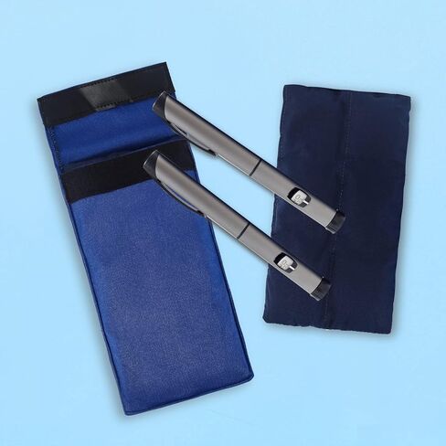 محفظة تبريد الأنسولين، حقيبة سفر مبردة للأنسولين، مبرد دواء للسفر، حقيبة تبريد محمولة لقلم الأنسولين تحافظ على برودة الأنسولين لأكثر من 45 ساعة دون الحاجة إلى التبريد، مستلزمات مرضى السكري in Kuwait