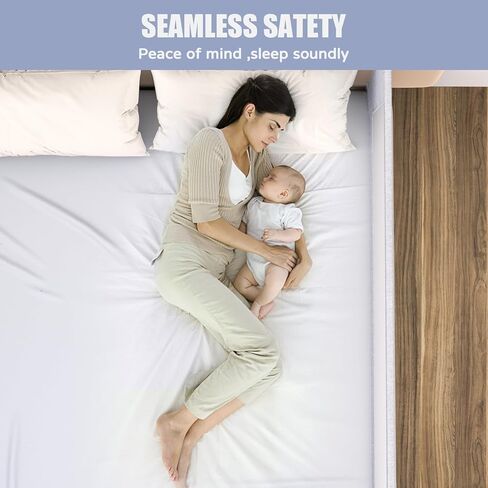 Upgrade Bed Rail for Toddlers, Extra Long Toddler Bed Rails, Height Adjustable Baby Bed Rail Guard, Bed Rails for Queen King Full Twin Mattress, with Child Safety Lock, (1 Side, 79") in Kuwait