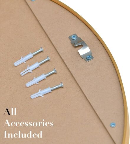 مرآة دائرية للحائط مقاس 28 بوصة من Beauty4U للحمام، مرآة مستديرة سوداء للجدار، مرآة دائرية معلقة مقاس 28 بوصة لغرفة المعيشة والزينة وغرفة النوم in Kuwait