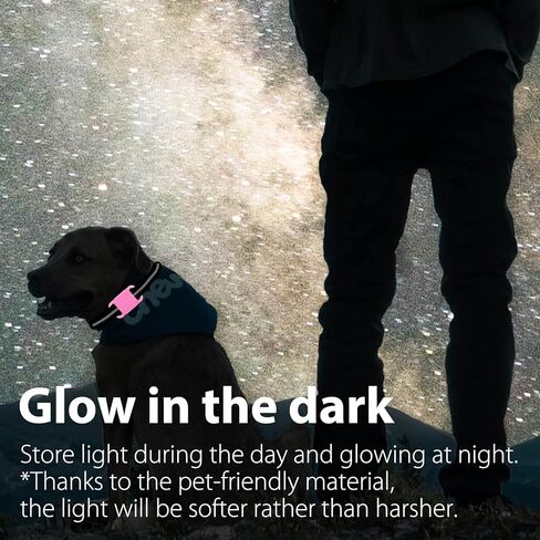 Silicone Tile Dog Collar Holder for Tile Mate 2020 & 2018, 2 Pack Tile Case Protective Cover for Pet Dog Cat (Black/Orange) in Kuwait