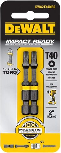 Dewalt Accessories DWA2TX40IR2 T40 2" Impact PWR Bit in Saudi Arabia