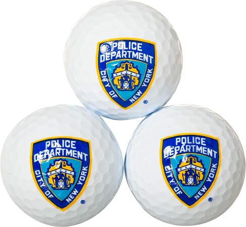 Artisan Owl Officially Licensed City of New York Police Department NYPD Set of 3 Golf Balls in Saudi Arabia