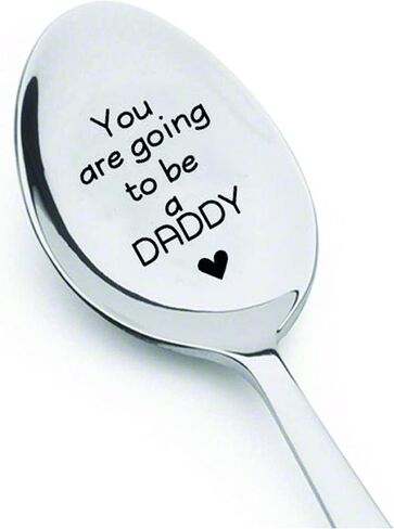 ملعقة سوف تكون أبًا - ملعقة تكشف عن الحمل - أفكار لإعلان ممتع - فكرة هدية للزوج - هدية للآباء in Kuwait