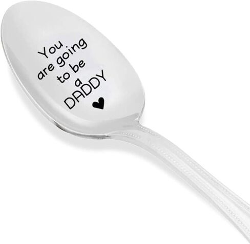 ملعقة سوف تكون أبًا - ملعقة تكشف عن الحمل - أفكار لإعلان ممتع - فكرة هدية للزوج - هدية للآباء in Kuwait