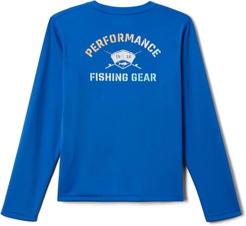 Columbia Boys' Terminal Tackle PFG Hull Mark Long Sleeve in Saudi Arabia