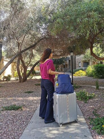 حقيبة ظهر للسفر متينة وخفيفة الوزن قابلة للطي من ترافيل لايت | حقيبة ظهر للمشي لمسافات طويلة | حقيبة ظهر قابلة للتعبئة | دايباك (أسود) in Kuwait
