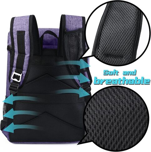 BAGLHER Lightweight Insulated Cooler Backpack - 30 Cans, Leak-Proof for Lunch, Picnic, Hiking, Camping Trips in Kuwait