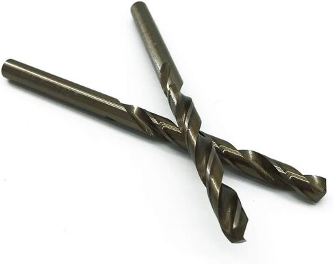 مجموعة رؤوس مثقاب كوبالت من الفولاذ عالي السرعة 1/4 بوصة من SPKLINE 6.35 مم (1/4 بوصة) بطول Jobber Twist M35 لقمة مثقاب معدنية للفولاذ المقاوم للصدأ ومجموعة رؤوس مثقاب معدنية صلبة in Kuwait
