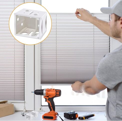 6 حزم 1 بوصة الدعائم البلاستيكية للنافذة المكفوفين الدعائم العمودية الستائر الرأسية الستائر الرأسية العمودية الستائر الرأسية مجموعات التثبيت قوس استبدال دعامات الستائر in Kuwait