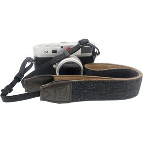 AOLLCCAE Camera Strap - 1.5" Wide Soft Pure Cotton Woven Camera Straps, Adjustable Vintage Neck & Shoulder Strap for All DSLR