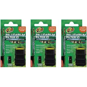 Zoo Med 3 Pack of Paludarium 10 Replacement Filter Cartridges in Kuwait