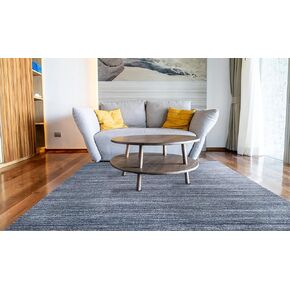 EORC Area Rug for Living Room & Home Décor – Hand-Knotted Lori Baft Solid Oriental Rug Provides Comfort for Everyday Use, Indoor Floor Carpet for Dining Room, & Entrance