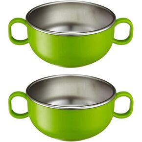 Innobaby Din Din SMART Stainless Steel Starter Bowl (2PK: Blue) in Saudi Arabia